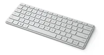 Comprar Teclado bluetooth Microsoft QWERTY español latinoamérica color glaciar