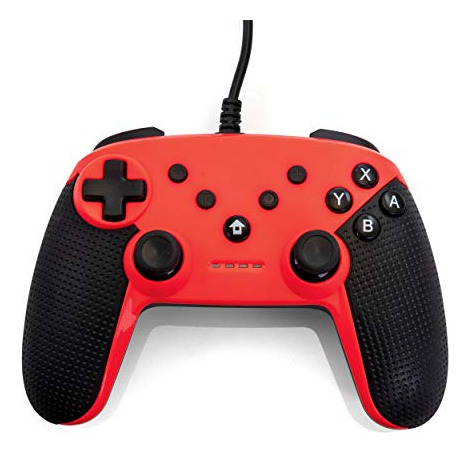Controlador Inalmbrico Rojo Para Nintendo Switch - Pack