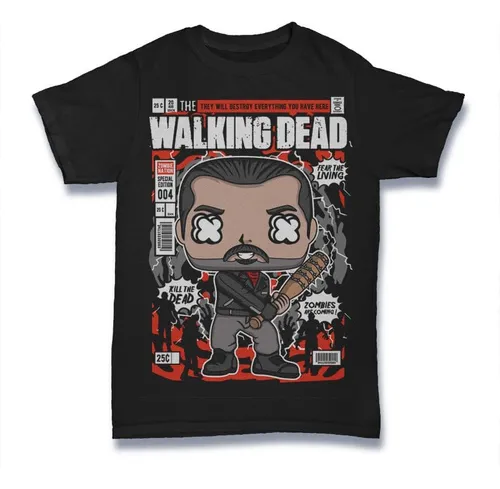 Camiseta The Walking Dead En Algodon