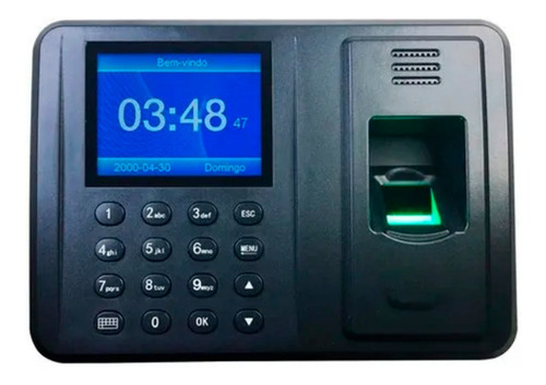 Imagem 2 de 6 de Relógio Ponto Biométrico Digital Usb P/funcionario