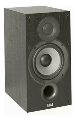 Elac Debut 2.0 B6.2 Altavoces Para Estantería, Color Negro