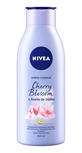 Crema Corporal Nivea Senses Cherry 400