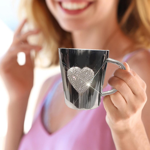 Cf Taza De Acero Inoxidable Tazas De Café De Metal Tazas De