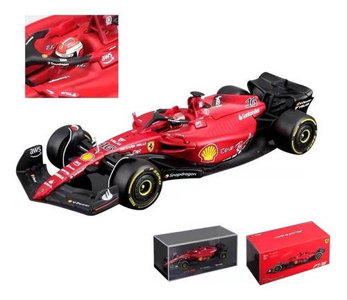 2022 Ferrari F1-75 #16 Charles Leclerc Fórmula1 Coche 1:43