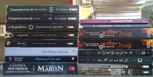 Lote Com 16 Livros De Literatura Estrangeira