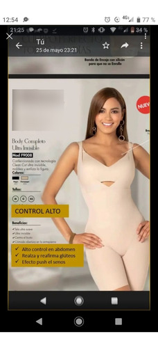 Faja Body Berlei Modelo F9008 (Usado)