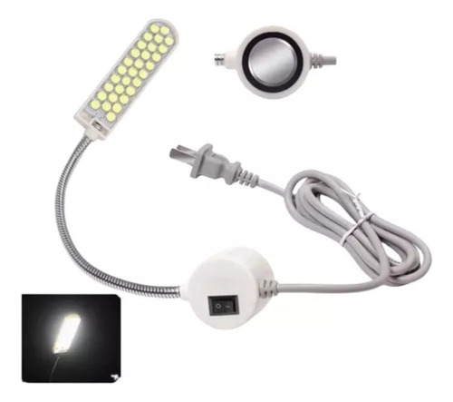 Máquina De Coser Lámpara De Luz Magnétic Ac110-245v 2w 30led