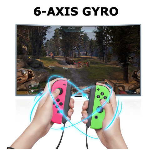 Switch Joycon, Driver Joycon Para Switch/lite/oled, Repuesto Para Nintendo Joy Con Compatible Con Función De Encendido Y Vibración Y Giroscopio De 6 Ejes, L/r Joy Cons Con Correas De Muñeca Rosa Y