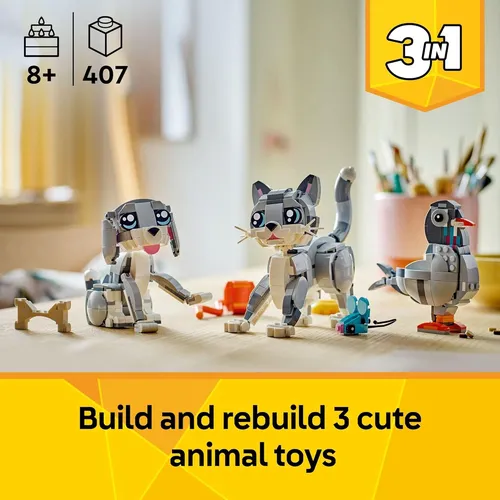 Juguete Juguetón Para Gatos Lego Creator 3 En 1: Juguete De