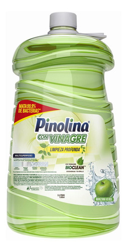 Pinolina Manzana Verde 5000 Ml Limpieza Proteccion Pisos