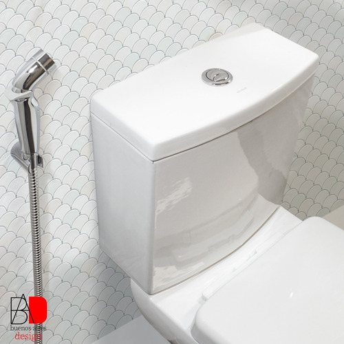 Imagen 9 de 10 de Bidet Duchador P Inodoro Manual Gatillo + Flexible + Soporte