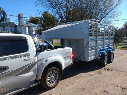 Acoplado Trailer Hacienda Caballos Cigueña Fija O Regulable