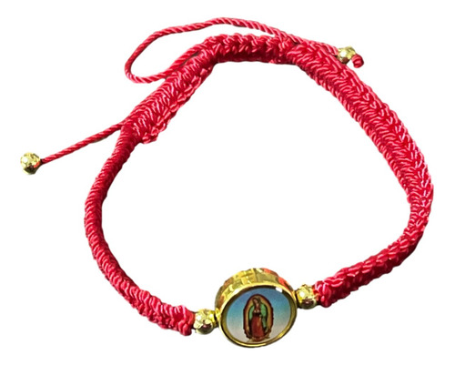 50 Recuerdo Pulsera Artesanal Virgen Tejida Virgencita