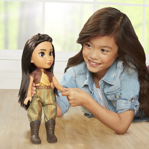 Muñeca Raya Último Dragón 38cm Gigante Original Disney Store