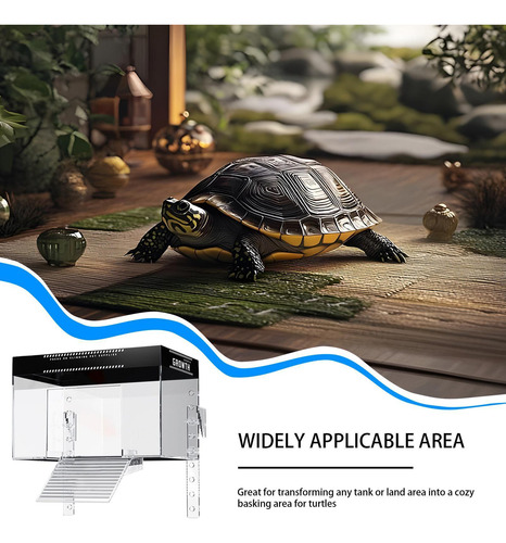 Turtle Basking Tank Supper Basking Dock Over Tank Pet Turtle