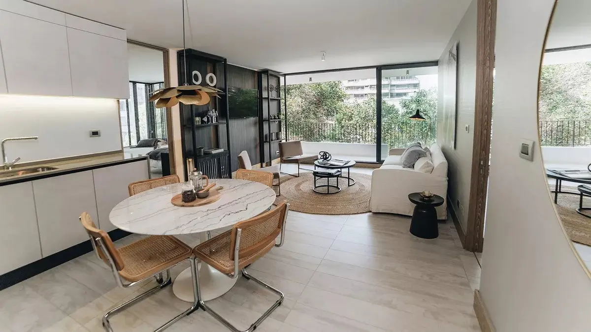 Imagen 5 de 8 de Departamento En Arriendo En Lyon 1 Cuadra Metro Los Leones