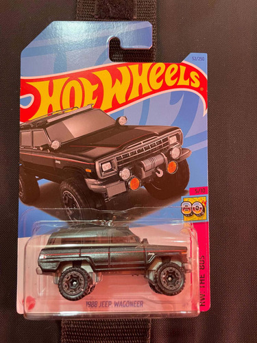 Hot Wheels 1988 Jeep Wagoneer 52/250 2023 Negro