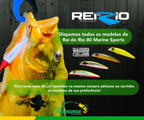 Isca Artificial Marine Sports Rei Do Rio 80 Cor: N5 - Martinelli