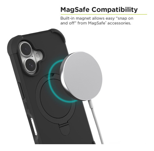 Funda Pure Gear Dualtek Kik Con Magsafe P/iPhone 16