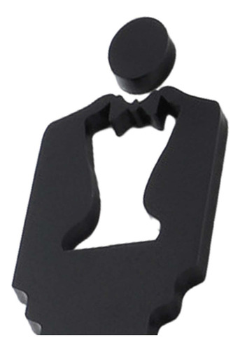Letrero Para Puerta De Baño, Tablero De Hombre L