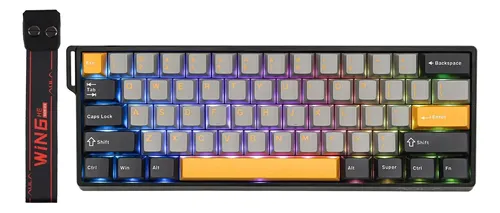 Teclado Magnético Aula Win 60 He Max 8k 0.01mm Hall Efect | Frete