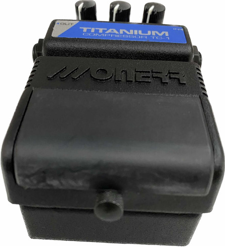 Pedal Guitarra Onerr Titanium Compressor Novo Raridade