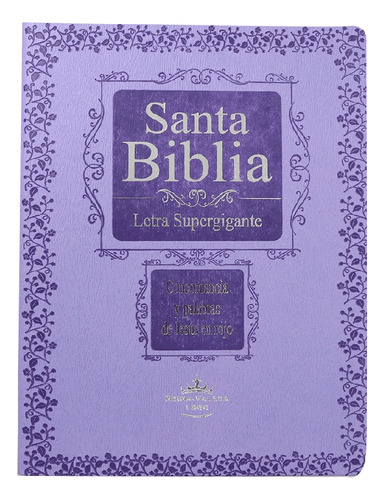 Biblia Reina Valera 1960 Letra Supergigante Imitación Piel