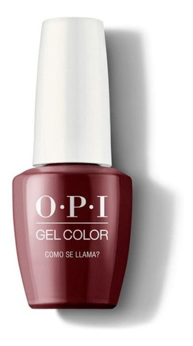 Opi Gelcolor Como Se Llama? Semipermanente -15ml Color bordo marron
