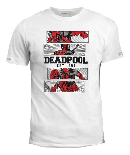 Camiseta Deadpool Dead Pool Comic Superheroe Ink