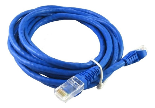 Patch Cord Exelink Cat 6 Azul 2,1 Mts