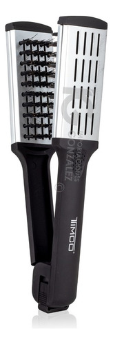 Cepillo Tipo Plancha De Cabello Térmico Con Cerámica Timco