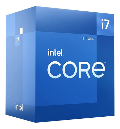 Procesador De Computadora Intel Core I7-12700f 12.ª Generaci