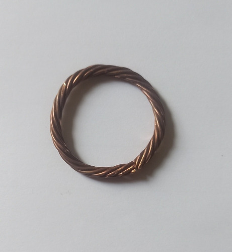Imagen 1 de 2 de Empacadura 100% Cobre Tubo De Escape Moto Outlook Keeway
