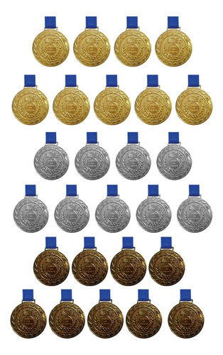 Kit C/9 Medalhas De Ouro+9 Prata+9bronze M60 Honra Ao Mérito