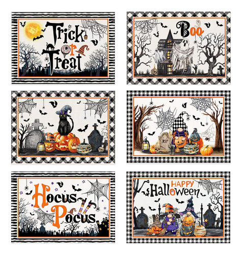Placemats Piñata para o Halloween, Decoração D