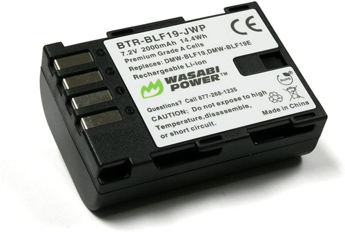 Bateria Para Panasonic Dmw-blf19 Lumix Dmc-gh3, Dmc-gh4