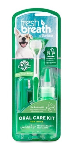 Kit Cuidado Dental Para Perros Pequeños Fresh Breath