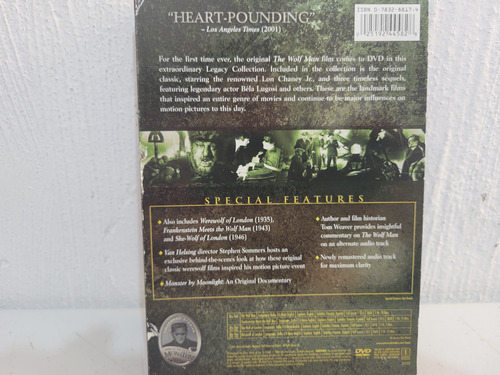 The Wolf Man The Legacy Collection Dvd Importado Lon Chaney (Usado)