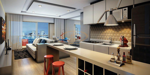 Apartamento Com 1 Dormitório(s) Localizado(a) No Bairro Campo Belo Em São Paulo / São Paulo - 4834:909137