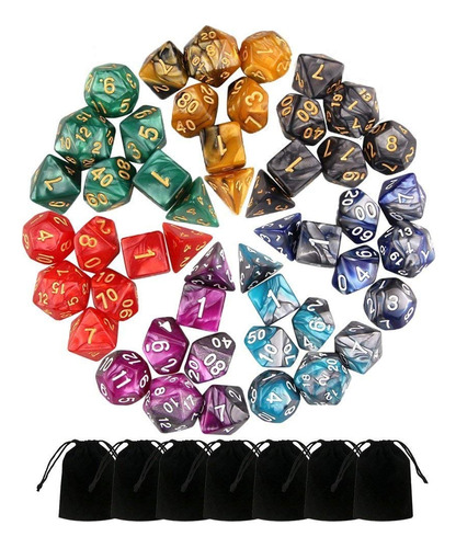 Juegos De Mesa Z Olors Polyhedral Dice For Dungeons And Drag