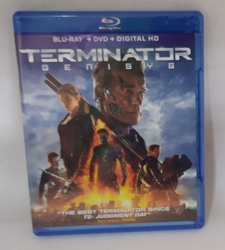 Blu Ray Terminator Genisys Dvd Original 