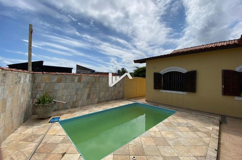 Imagem 14 de 14 de Casa Com Piscina Em Itanhaém 600mts Do Mar, Rua Calçada.