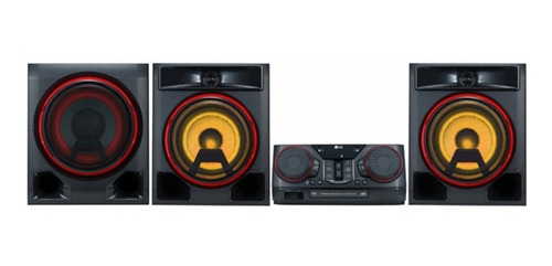 Mini Componente LG Ck57 Com Woofer E Iluminación Nuevo!!!
