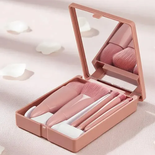 Zx Conjunto De Pincéis De Maquiagem Profissional De 5 Er