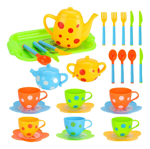 Juego De Té Pretend Play Toy Para Niños, Juego De Rol, Juego