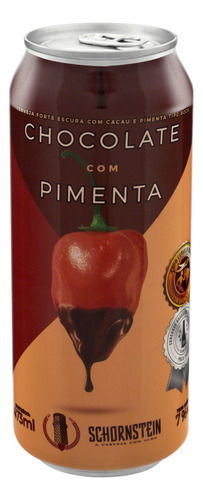 Cerveja Schornstein Bock Chocolate com Pimenta 473ml