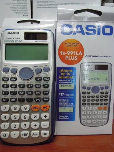 Calculadora Cientifica Casio Fx La Plus Nueva En Caja MercadoLibre