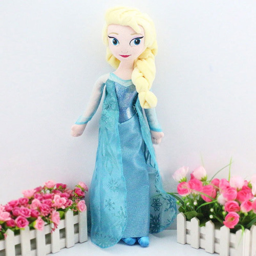2pcs Frozen Elsa Anna Muñeca Peluche Juguete Regalo 40cm