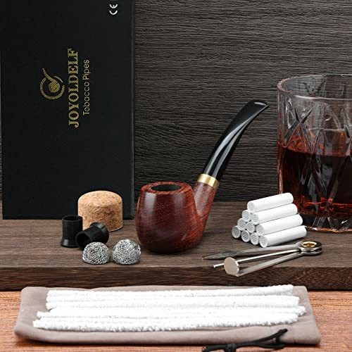 Pipa De Tabaco Para Fumar + Kit Accesorios Joyoldelf