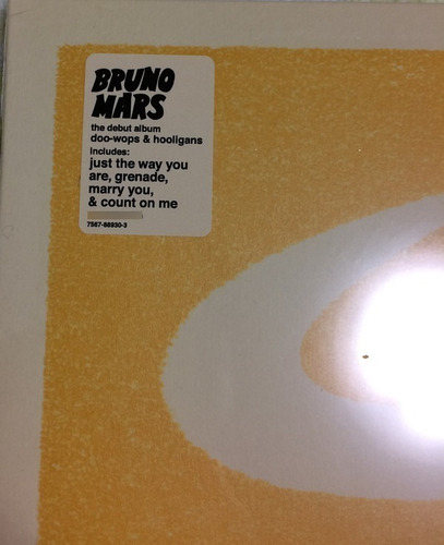 Imagen 6 de 8 de Vinilo Bruno Mars Doo-wops & Hooligans Nuevo Sellado